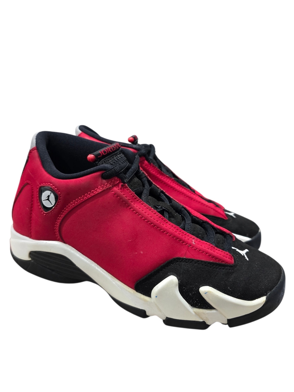 Jordan 14 Retro Gym Red Toro Size 4Y - Picture 3 of 12
